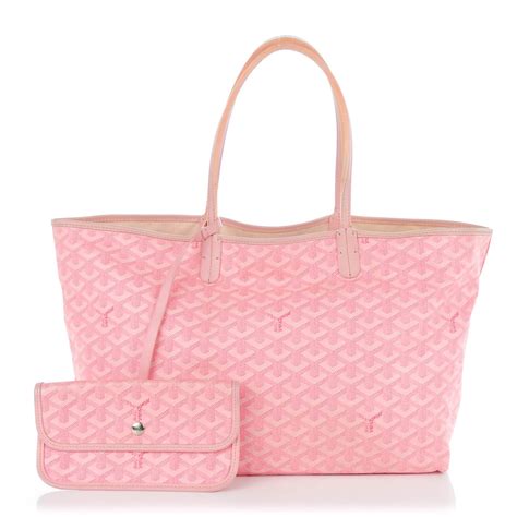 goyard saint louis tote goyardine pm pink - us|goyard pm bag price.